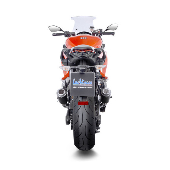 Silencieux LEOVINCE SBK LV-10 BLACK inox - KAWASAKI 1000 Z 2010 - 2016 / 1000 Z 2017 - 2020 / 1000 Z SX 2010 - 2016
