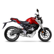 Silencieux LEOVINCE SBK LV-10 inox - HONDA 125 CB R Neo Sports Café 2018 - 2020