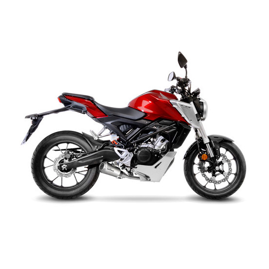 Silencieux LEOVINCE SBK LV-10 inox - HONDA 125 CB R Neo Sports Café 2018 - 2020