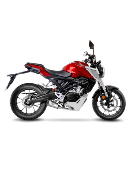 Silencieux LEOVINCE SBK LV-10 inox - HONDA 125 CB R Neo Sports Café 2018 - 2020