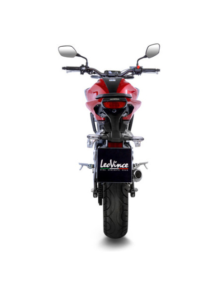 Silencieux LEOVINCE SBK LV-10 inox - HONDA 125 CB R Neo Sports Café 2018 - 2020