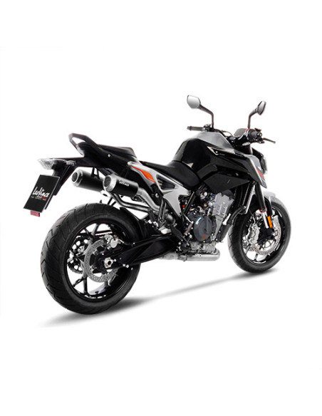 Silencieux LEOVINCE SBK LV-10 BLACK inox - KTM 790 DUKE / 790 DUKE L A2 2018 - 2020 / 890 DUKE / L A2 / R 2020 - 2023