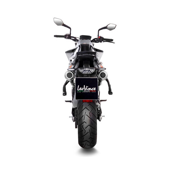 Silencieux LEOVINCE SBK LV-10 BLACK inox - KTM 790 DUKE / 790 DUKE L A2 2018 - 2020 / 890 DUKE / L A2 / R 2020 - 2023