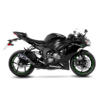 Silencieux LEOVINCE SBK LV-10 carbone - inox - KAWASAKI 600 ZX-6R NINJA 2009-16 / 636 ZX-6R NINJA 2013-16 + 2019-20 + 2024-25
