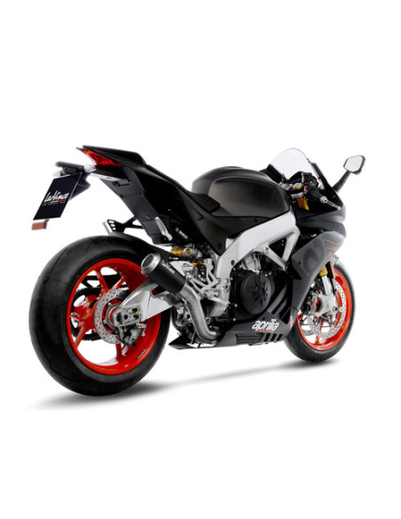 Silencieux LEOVINCE SBK LV-10 BLACK inox - APRILIA 1000 RSV4 RR 2019 - 2020 / 1100 TUONO V4 / FACTORY / RR 2019 - 2020