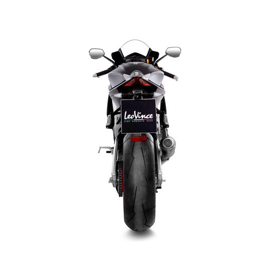Silencieux LEOVINCE SBK LV-10 BLACK inox - APRILIA 1000 RSV4 RR 2019 - 2020 / 1100 TUONO V4 / FACTORY / RR 2019 - 2020