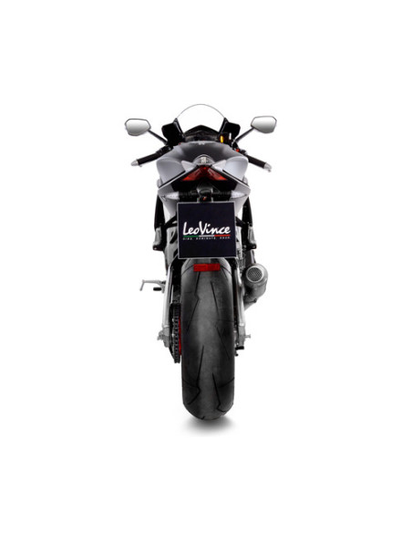 Silencieux LEOVINCE SBK LV-10 BLACK inox - APRILIA 1000 RSV4 RR 2019 - 2020 / 1100 TUONO V4 / FACTORY / RR 2019 - 2020