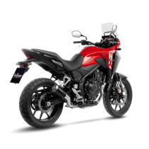 Silencieux LEOVINCE SBK LV-10 Black Edition inox - HONDA 500 CB HORNET / 500 NX 2024 - 2025 / 500 CB F / CB X / CB R 2019 - 2023 2