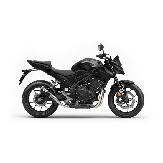 Silencieux LEOVINCE SBK LV-10 carbone - inox - HONDA 500 CB HORNET / 500 NX 2024 - 2025 / 500 CB F / CB X / CB R 2019 - 2023