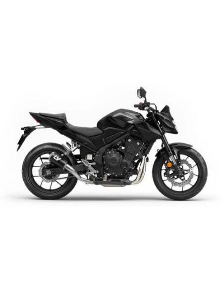 Silencieux LEOVINCE SBK LV-10 carbone - inox - HONDA 500 CB HORNET / 500 NX 2024 - 2025 / 500 CB F / CB X / CB R 2019 - 2023