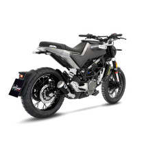 Silencieux LEOVINCE SBK LV-10 carbone - inox - HUSQVARNA 125 SVARTPILEN - VITPILEN 2021-23 / 401 SVARTPILEN - VITPILEN 2020-23 2