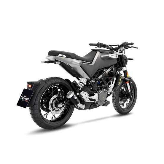 Silencieux LEOVINCE SBK LV-10 carbone - inox - HUSQVARNA 125 SVARTPILEN - VITPILEN 2021-23 / 401 SVARTPILEN - VITPILEN 2020-23