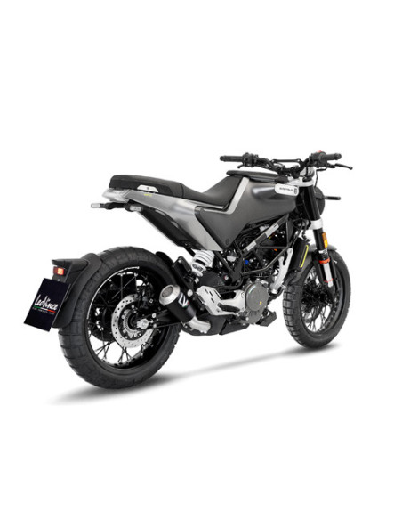 Silencieux LEOVINCE SBK LV-10 carbone - inox - HUSQVARNA 125 SVARTPILEN - VITPILEN 2021-23 / 401 SVARTPILEN - VITPILEN 2020-23