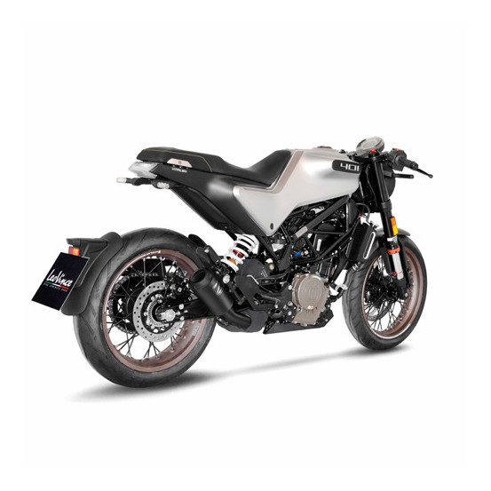 Silencieux LEOVINCE SBK LV-10 FULL BLACK inox - HUSQVARNA 125 SVARTPILEN - VITPILEN 2021-23 / 401 SVARTPILEN - VITPILEN 2020-23