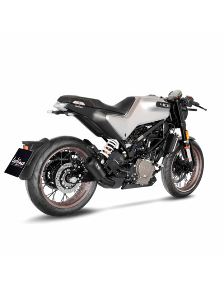 Silencieux LEOVINCE SBK LV-10 FULL BLACK inox - HUSQVARNA 125 SVARTPILEN - VITPILEN 2021-23 / 401 SVARTPILEN - VITPILEN 2020-23
