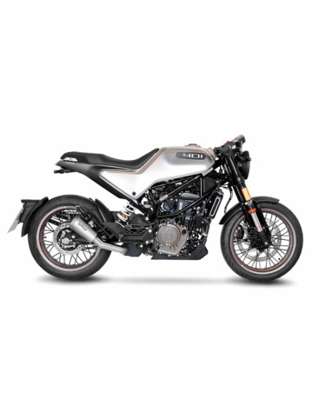 Silencieux LEOVINCE SBK LV-10 inox - HUSQVARNA 125 SVARTPILEN - VITPILEN 2021 - 2023 / 401 SVARTPILEN - VITPILEN 2020 - 2023