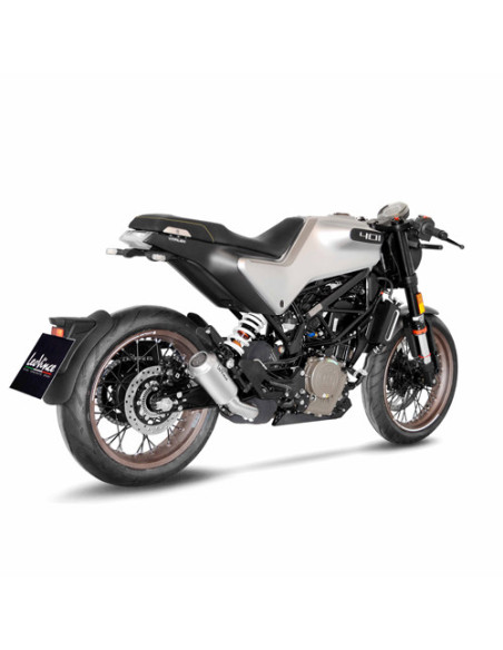 Silencieux LEOVINCE SBK LV-10 inox - HUSQVARNA 125 SVARTPILEN - VITPILEN 2021 - 2023 / 401 SVARTPILEN - VITPILEN 2020 - 2023