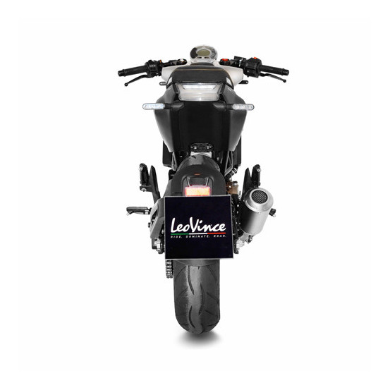 Silencieux LEOVINCE SBK LV-10 inox - HUSQVARNA 125 SVARTPILEN - VITPILEN 2021 - 2023 / 401 SVARTPILEN - VITPILEN 2020 - 2023