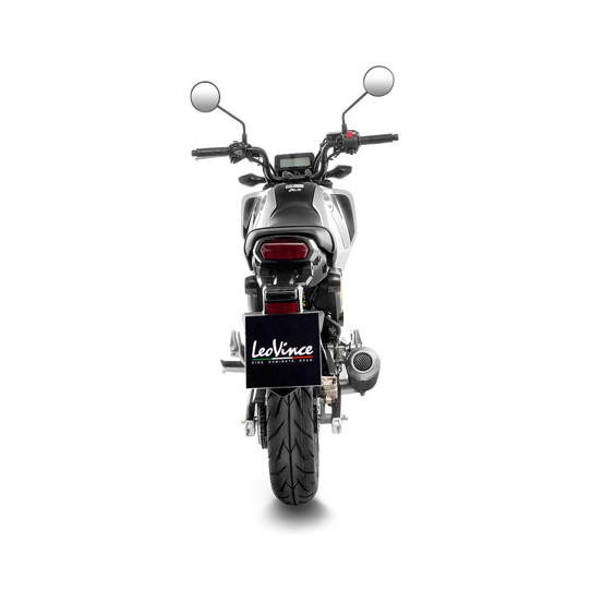 Silencieux LEOVINCE SBK LV-10 carbone - inox - HONDA 125 MSX 125 / GROM 2022 - 2024
