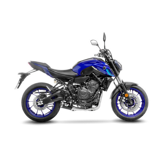Ligne complète LEOVINCE SBK LV-10 carbone - inox - YAMAHA 700 MT-07 - 700 XSR - 700 YZF-R7 2021 - 2024