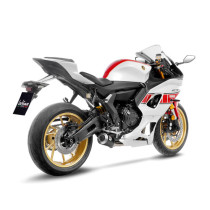 Ligne complète LEOVINCE SBK LV-10 carbone - inox - YAMAHA 700 MT-07 - 700 XSR - 700 YZF-R7 2021 - 2024 2