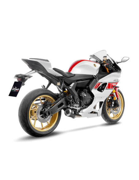 Ligne complète LEOVINCE SBK LV-10 carbone - inox - YAMAHA 700 MT-07 - 700 XSR - 700 YZF-R7 2021 - 2024