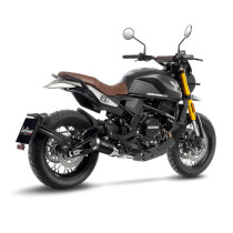 Silencieux LEOVINCE SBK LV-10 BLACK inox - MOTO MORINI 650 SEIEMMEZZO SCR / STR / A2 2023 - 2024 2