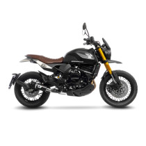 Silencieux LEOVINCE SBK LV-10 carbone - inox - MOTO MORINI 650 SEIEMMEZZO SCR / STR / A2 2023 - 2024