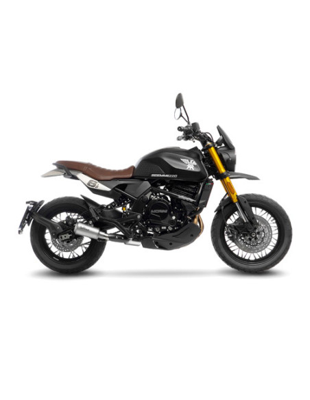 Silencieux LEOVINCE SBK LV-10 inox - MOTO MORINI 650 SEIEMMEZZO SCR / STR / A2 2023 - 2024