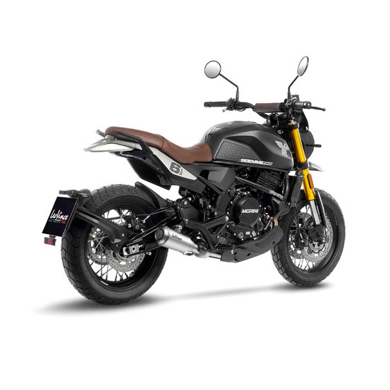 Silencieux LEOVINCE SBK LV-10 inox - MOTO MORINI 650 SEIEMMEZZO SCR / STR / A2 2023 - 2024