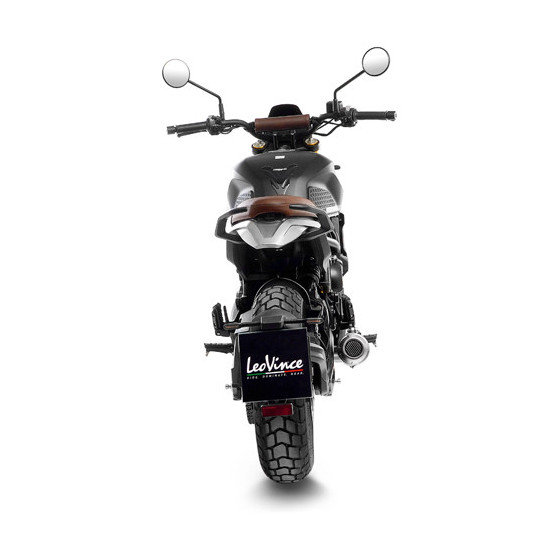 Silencieux LEOVINCE SBK LV-10 inox - MOTO MORINI 650 SEIEMMEZZO SCR / STR / A2 2023 - 2024