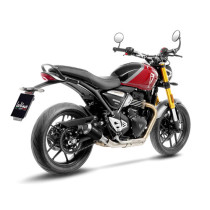 Silencieux LEOVINCE SBK LV-10 BLACK inox - TRIUMPH 400 SPEED 2024 - 2025 / 400 SCRAMBLER X 2024 - 2025 2