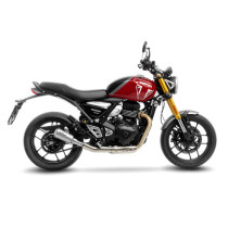 Silencieux LEOVINCE SBK LV-10 inox - TRIUMPH 400 SPEED 2024 - 2025 / 400 SCRAMBLER X 2024 - 2025