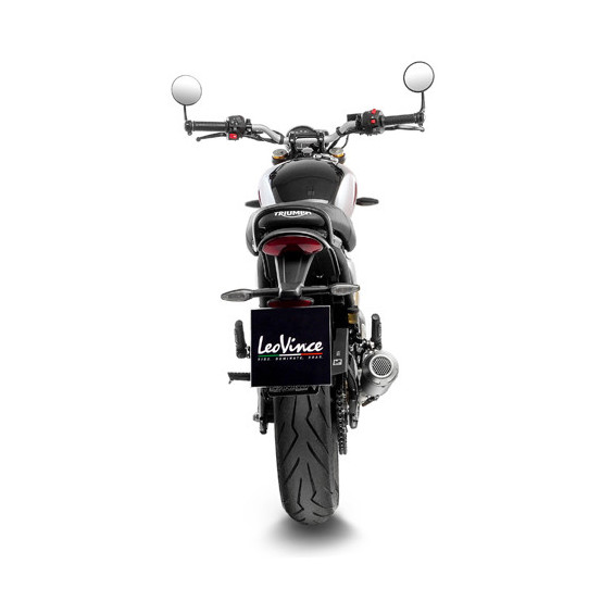 Silencieux LEOVINCE SBK LV-10 inox - TRIUMPH 400 SPEED 2024 - 2025 / 400 SCRAMBLER X 2024 - 2025