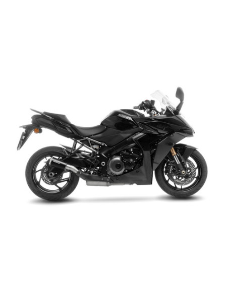 Silencieux LEOVINCE SBK LV-10 BLACK inox - SUZUKI 1000 GSX-S GT 2021 - 2024 / 1000 GSX-S GX 2024 - 2024