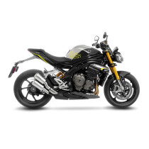 Silencieux LEOVINCE SBK LV-10 inox - TRIUMPH 1200 SPEED TRIPLE RR / RS / RX 2021 - 2025
