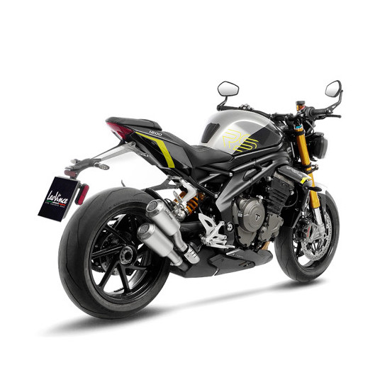 Silencieux LEOVINCE SBK LV-10 inox - TRIUMPH 1200 SPEED TRIPLE RR / RS / RX 2021 - 2025