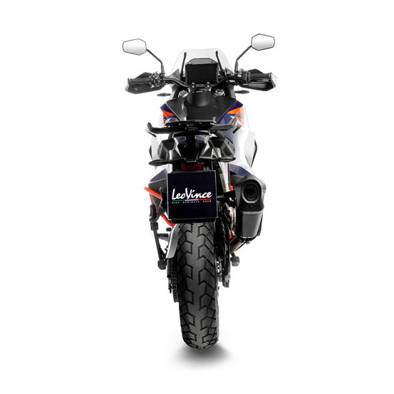 Silencieux LEOVINCE SBK LV-12 R Black Edition inox - carbone - KTM 1290 ADVENTURE R / S 2021 - 2024