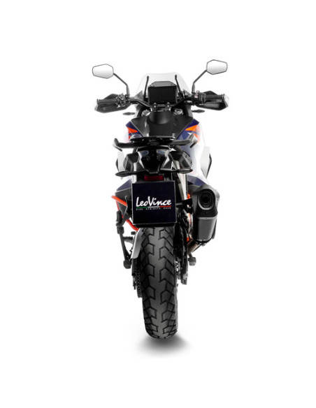 Silencieux LEOVINCE SBK LV-12 R Black Edition inox - carbone - KTM 1290 ADVENTURE R / S 2021 - 2024