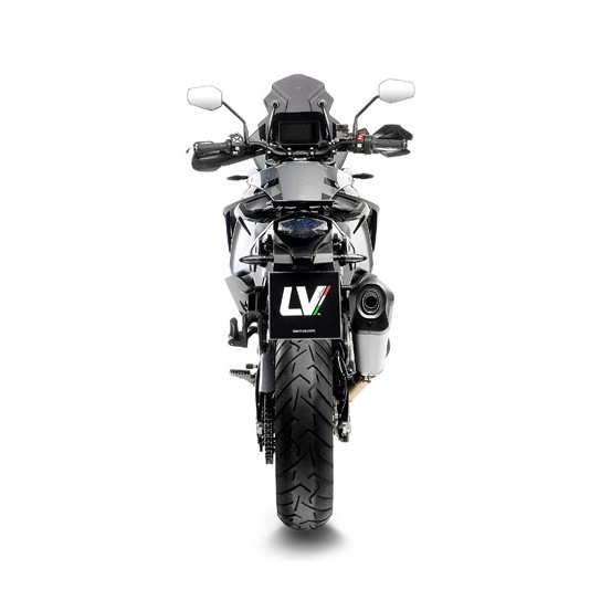 Silencieux LEOVINCE SBK LV-12 R inox - carbone - KTM ADVENTURE / SUPER ADVENTURE