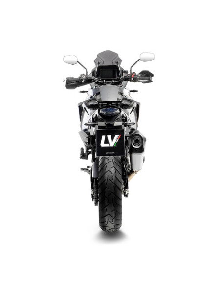Silencieux LEOVINCE SBK LV-12 R inox - carbone - KTM ADVENTURE / SUPER ADVENTURE