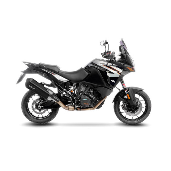 Silencieux LEOVINCE SBK LV-12 R BLACK inox - carbone - KTM ADVENTURE / SUPER ADVENTURE
