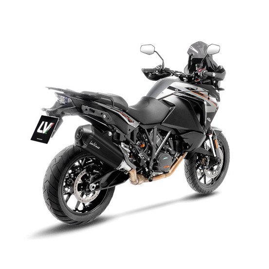 Silencieux LEOVINCE SBK LV-12 R BLACK inox - carbone - KTM ADVENTURE / SUPER ADVENTURE