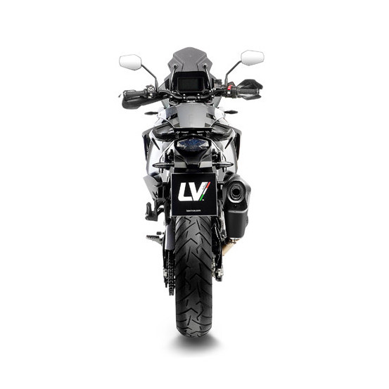 Silencieux LEOVINCE SBK LV-12 R BLACK inox - carbone - KTM ADVENTURE / SUPER ADVENTURE