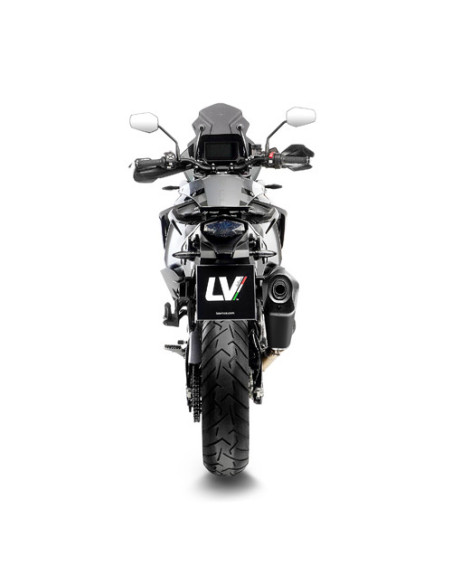 Silencieux LEOVINCE SBK LV-12 R BLACK inox - carbone - KTM ADVENTURE / SUPER ADVENTURE