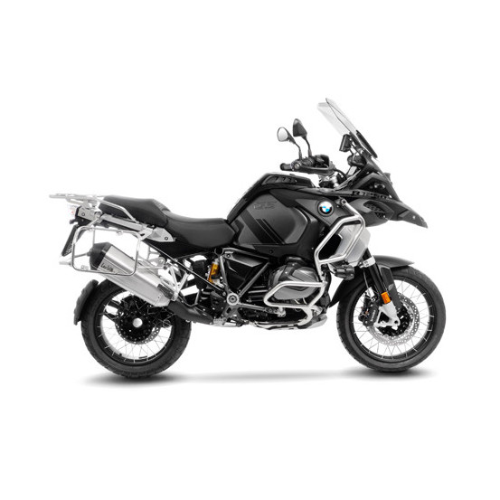 Silencieux LEOVINCE SBK LV-12 R inox - carbone - BMW R 1200 GS / GS ADVENTURE 2013 - 2018 - R 1250 GS / GS ADVENTURE 2019 - 2023