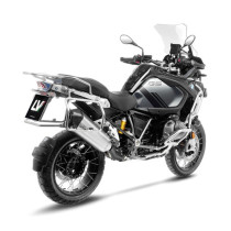 Silencieux LEOVINCE SBK LV-12 R inox - carbone - BMW R 1200 GS / GS ADVENTURE 2013 - 2018 - R 1250 GS / GS ADVENTURE 2019 - 2023 2