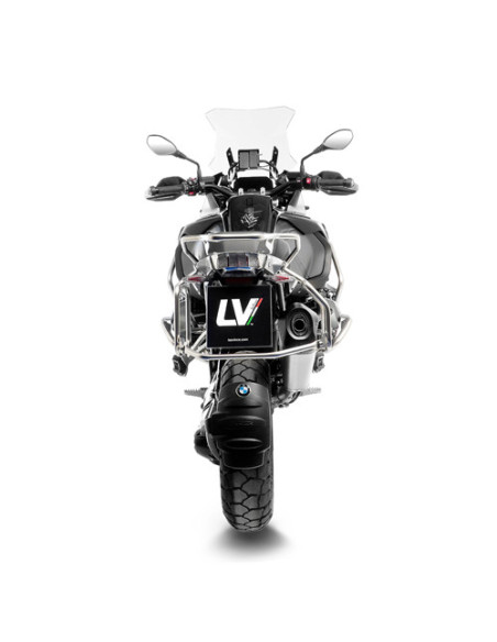 Silencieux LEOVINCE SBK LV-12 R inox - carbone - BMW R 1200 GS / GS ADVENTURE 2013 - 2018 - R 1250 GS / GS ADVENTURE 2019 - 2023