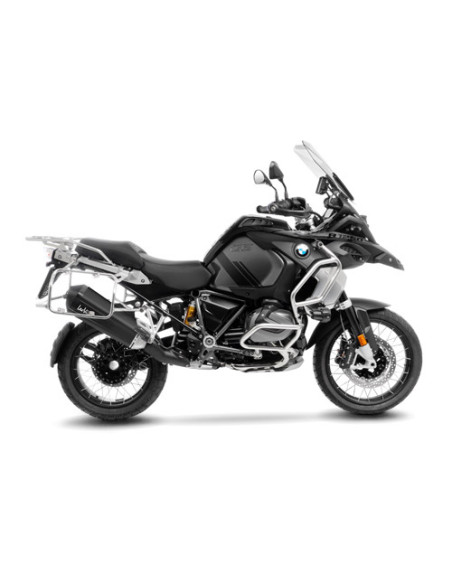 Silencieux LEOVINCE SBK LV-12 R BLACK inox - carbone - BMW R 1200 GS / ADVENTURE 2013-2018 - R 1250 GS / ADVENTURE 2019-2023