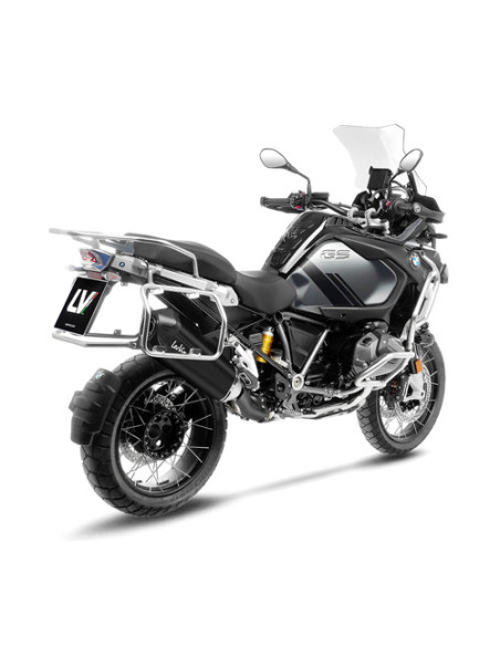 Silencieux LEOVINCE SBK LV-12 R BLACK inox - carbone - BMW R 1200 GS / ADVENTURE 2013-2018 - R 1250 GS / ADVENTURE 2019-2023